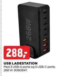 jem & fix USB LADESTATION tilbud