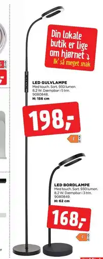 jem & fix LED GULVLAMPE tilbud