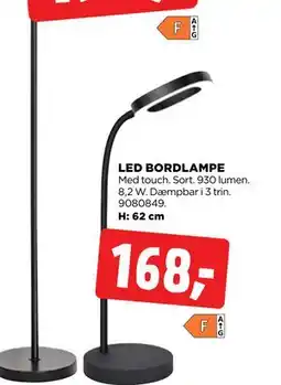 jem & fix LED BORDLAMPE tilbud