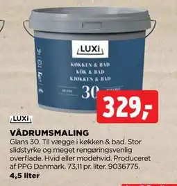 jem & fix VÅDRUMSMALING tilbud