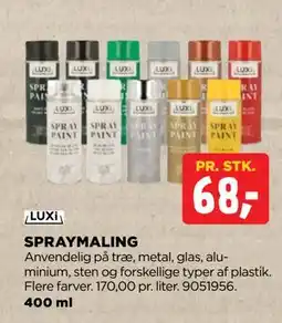 jem & fix SPRAYMALING tilbud