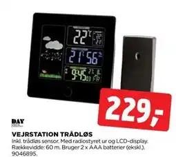 jem & fix VEJRSTATION TRÅDLØS tilbud