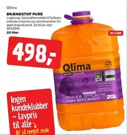 jem & fix BRÆNDSTOF PURE tilbud