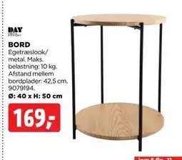 jem & fix BORD tilbud