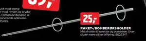 jem & fix RAKET-/BOMBERØRSHOLDER tilbud