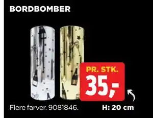 jem & fix BORDBOMBER tilbud