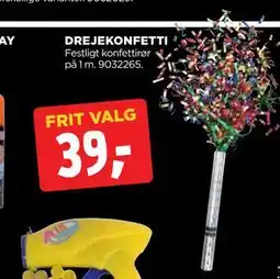 jem & fix DREJEKONFETTI tilbud
