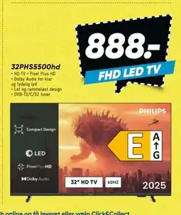 Bilka Prosonic 32PHS5500hd tilbud