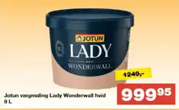 Bauhaus Jotun vægmaling Lady Wonderwall hvid tilbud
