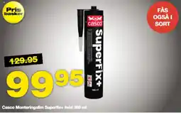 Bauhaus Casco Monteringslim Superfix+ hvid tilbud