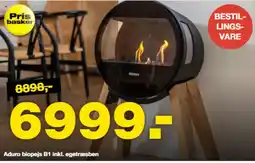 Bauhaus Aduro biopejs B1 inkl. egetræsben tilbud