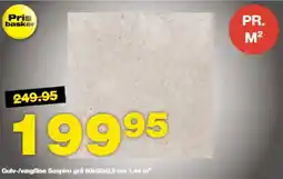 Bauhaus Gulv-/vægflise Sospiro grå 60x60x0,9 cm 1,44 m² tilbud