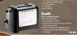 Citti Dualit Lite 2 Scheiben Toaster tilbud