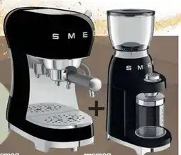 Citti Smeg Espresso-Kaffee- maschine + Kaffeemühle) tilbud
