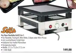 Citti Solis For Four Raclette Grill 5 in 1 tilbud