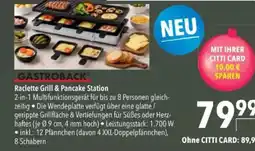 Citti Gastroback raclette grill & pancake station tilbud