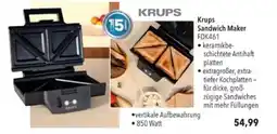 Citti Krups Sandwich Maker FDK461 tilbud