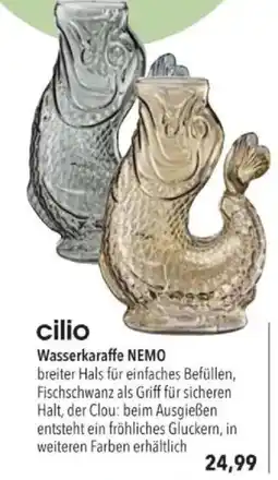 Citti cilio Wasserkaraffe NEMO tilbud