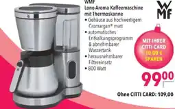Citti WMF Lono Aroma Kaffeemaschine mit Thermoskanne tilbud