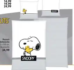 Citti Peanuts Bettwäsche tilbud