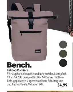 Citti Bench. Roll-Top-Rucksack tilbud