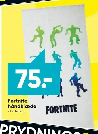 Bilka Fortnite håndklæde tilbud