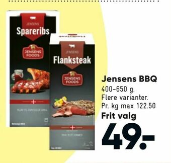 Bilka Jensens BBQ tilbud
