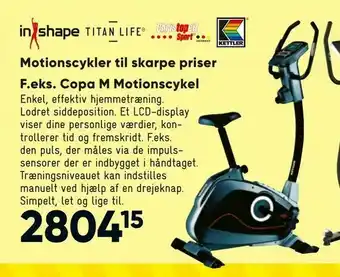 Bilka Copa M Motionscykel tilbud