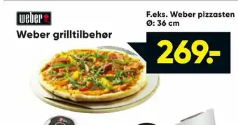 Bilka Weber pizzasten Ø: 36 cm tilbud