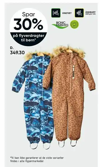 Flyverdragter til børn*