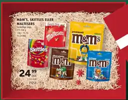 Scandinavian Park M&m's, skittles eller maltesers tilbud