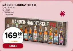 Scandinavian Park Männer-handtasche xxl tilbud