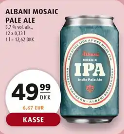 Scandinavian Park Albani mosaic pale ale tilbud