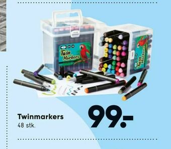 Bilka Twinmarkers tilbud