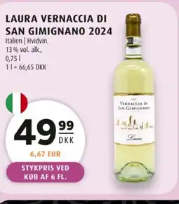 Scandinavian Park Laura vernaccia di san gimignano 2024 tilbud
