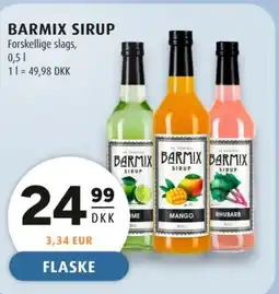 Scandinavian Park Barmix sirup tilbud