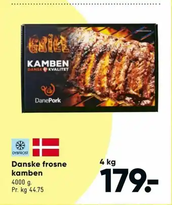 Bilka Danske frosne kamben tilbud