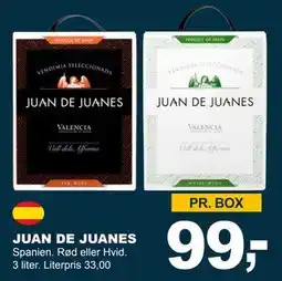Let-Køb JUAN DE JUANES tilbud