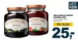 Let-Køb DEN GAMLE FABRIK MARMELADE tilbud