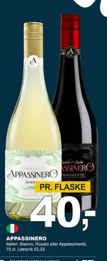 Let-Køb APPASSINERO tilbud