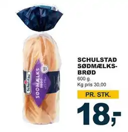 Let-Køb SCHULSTAD SØDMÆLKSBRØD tilbud