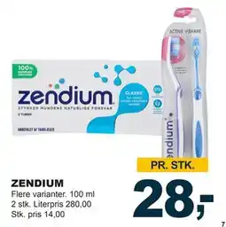 Let-Køb ZENDIUM tilbud