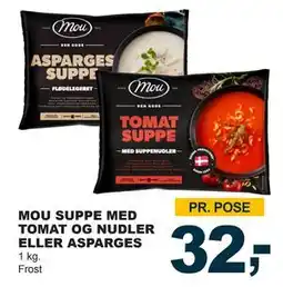 Let-Køb MOU SUPPE MED TOMAT OG NUDLER ELLER ASPARGES tilbud