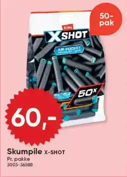 BigDollar Skumpile X-SHOT tilbud