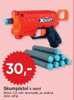 BigDollar Skumpistol x-shot tilbud