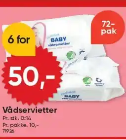 BigDollar Vådservietter tilbud