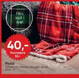 BigDollar Plaid tilbud