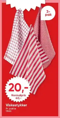 BigDollar Viskestykker tilbud