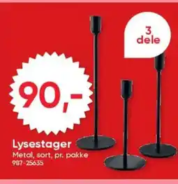 BigDollar Lysestager tilbud