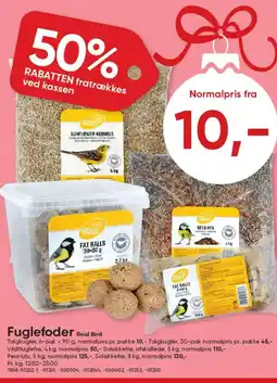 BigDollar Fuglefoder Real Bird tilbud